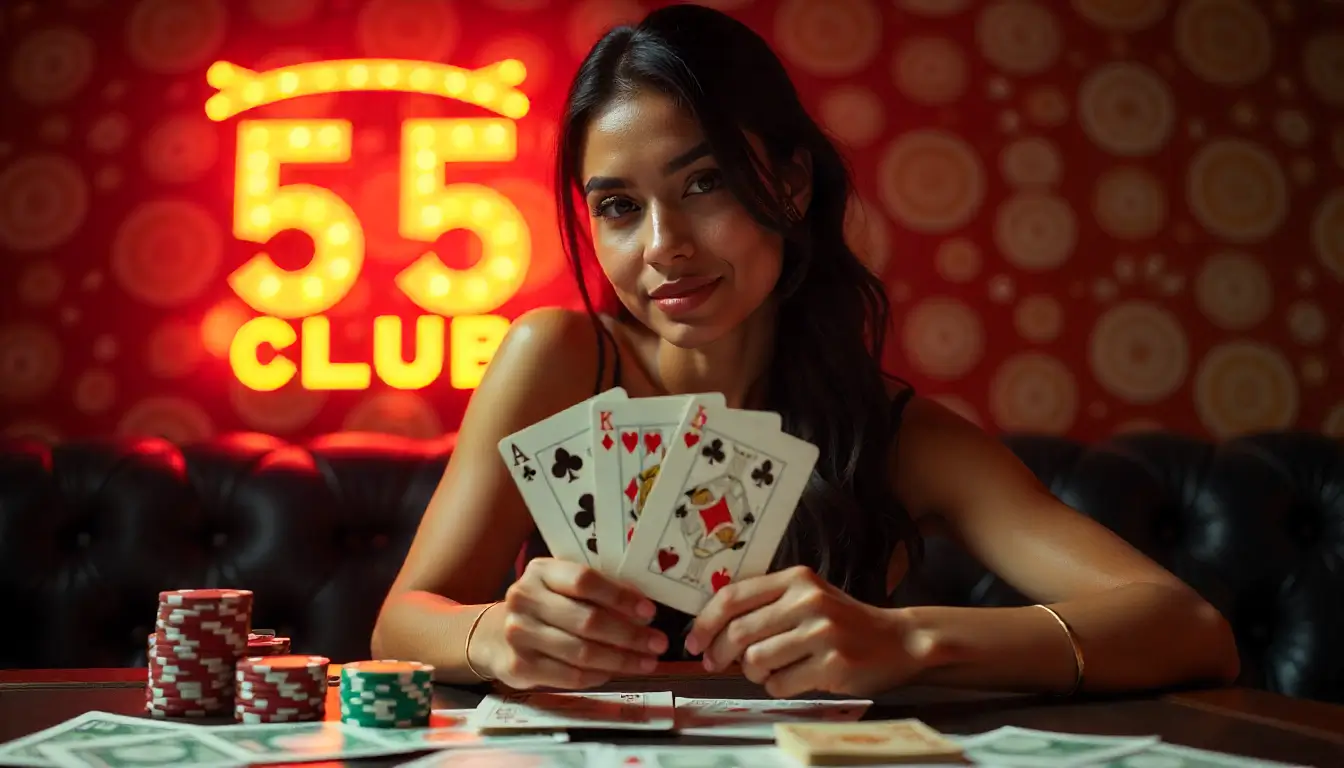 Casino Girl Banner